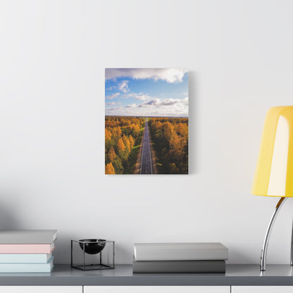 Somewhere in Lithuania Matte Canvas, Stretched, 1.25"