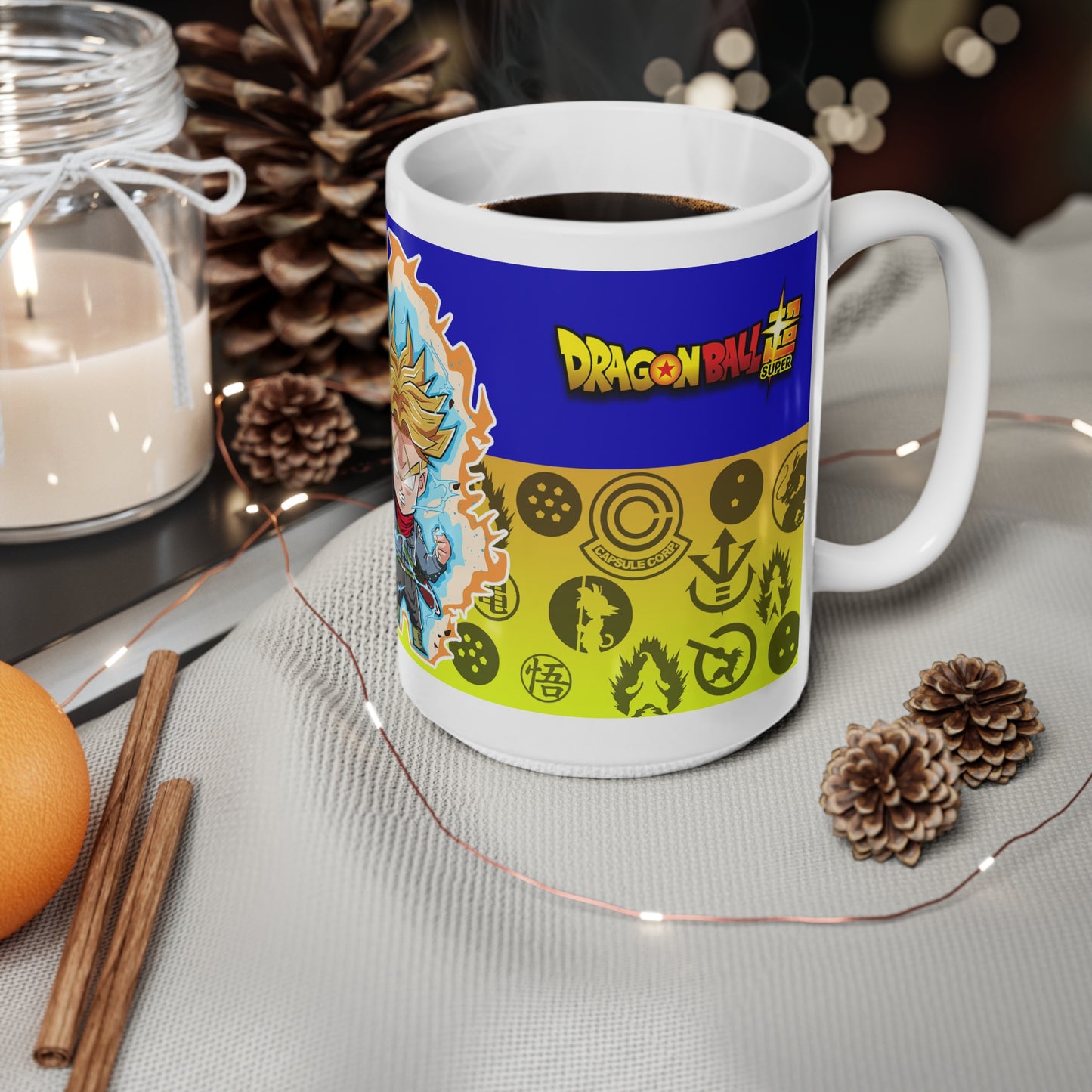 Dragon Ball Super Ceramic Coffee Mug - 11oz & 15oz - for Anime Fans