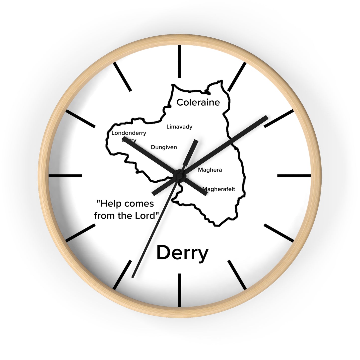 Derry County Wall Clock