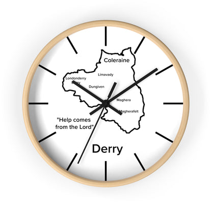Derry County Wall Clock