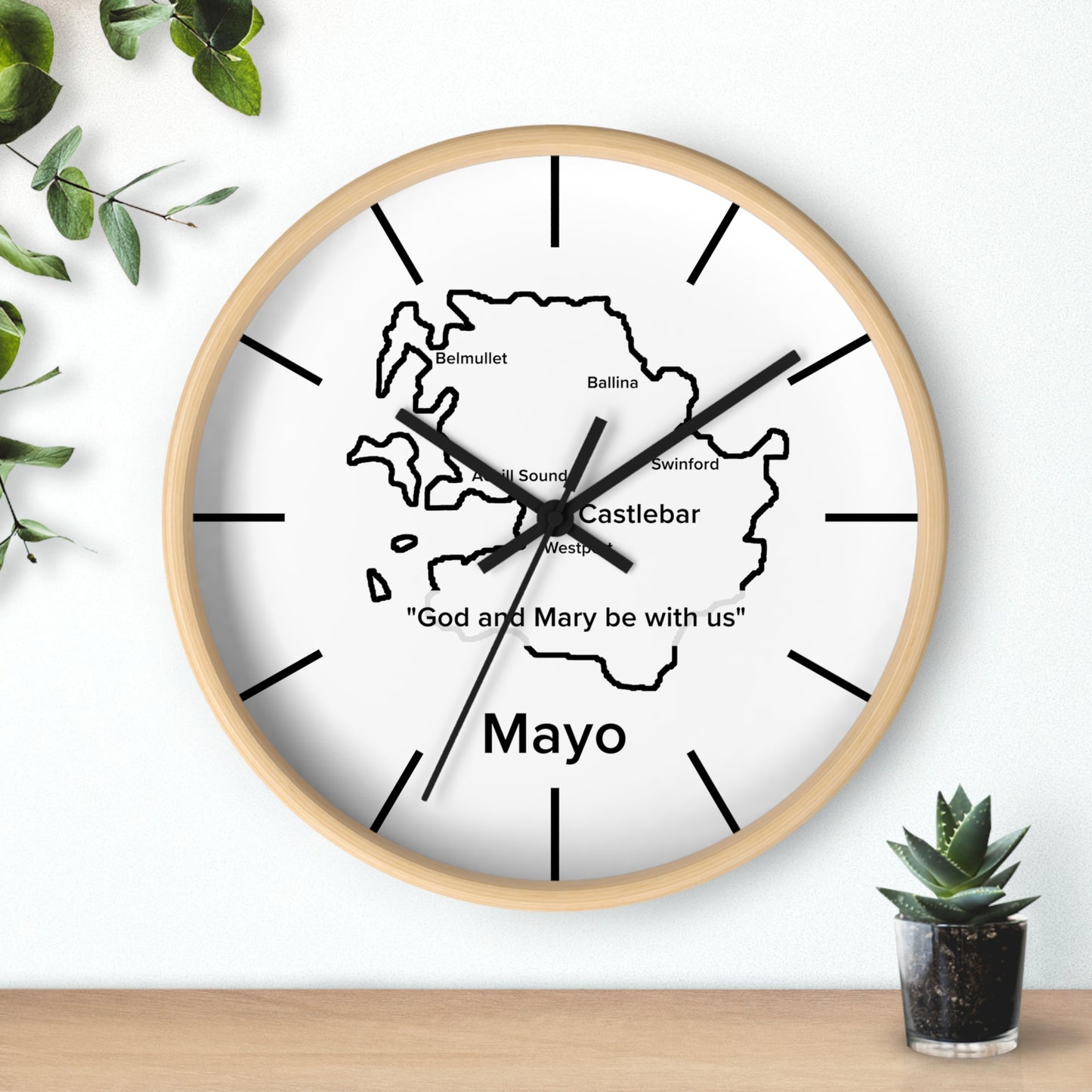 Mayo County Wall Clock