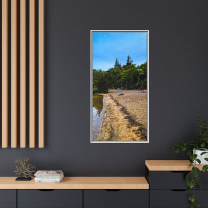 Killarney Beach Matte Canvas, Framed (Multi-color)