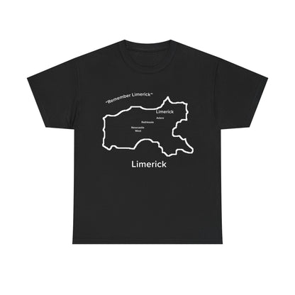 Limerick Unisex Heavy Cotton T-Shirt Black Edition