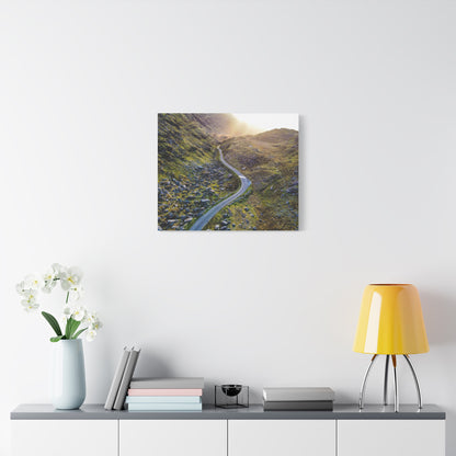 Valley Road Matte Canvas, Stretched, 1.25"
