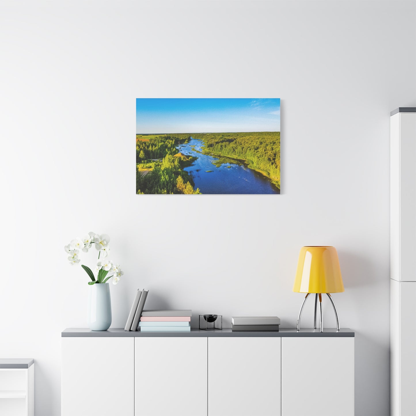 Zagare Lake  Matte Canvas, Stretched, 1.25"