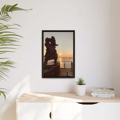 Fenit Matte Canvas, Framed (Multi-color)