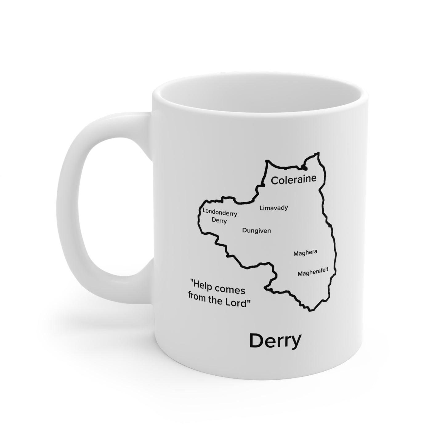 Derry Ceramic Coffee Cup - 11oz & 15oz