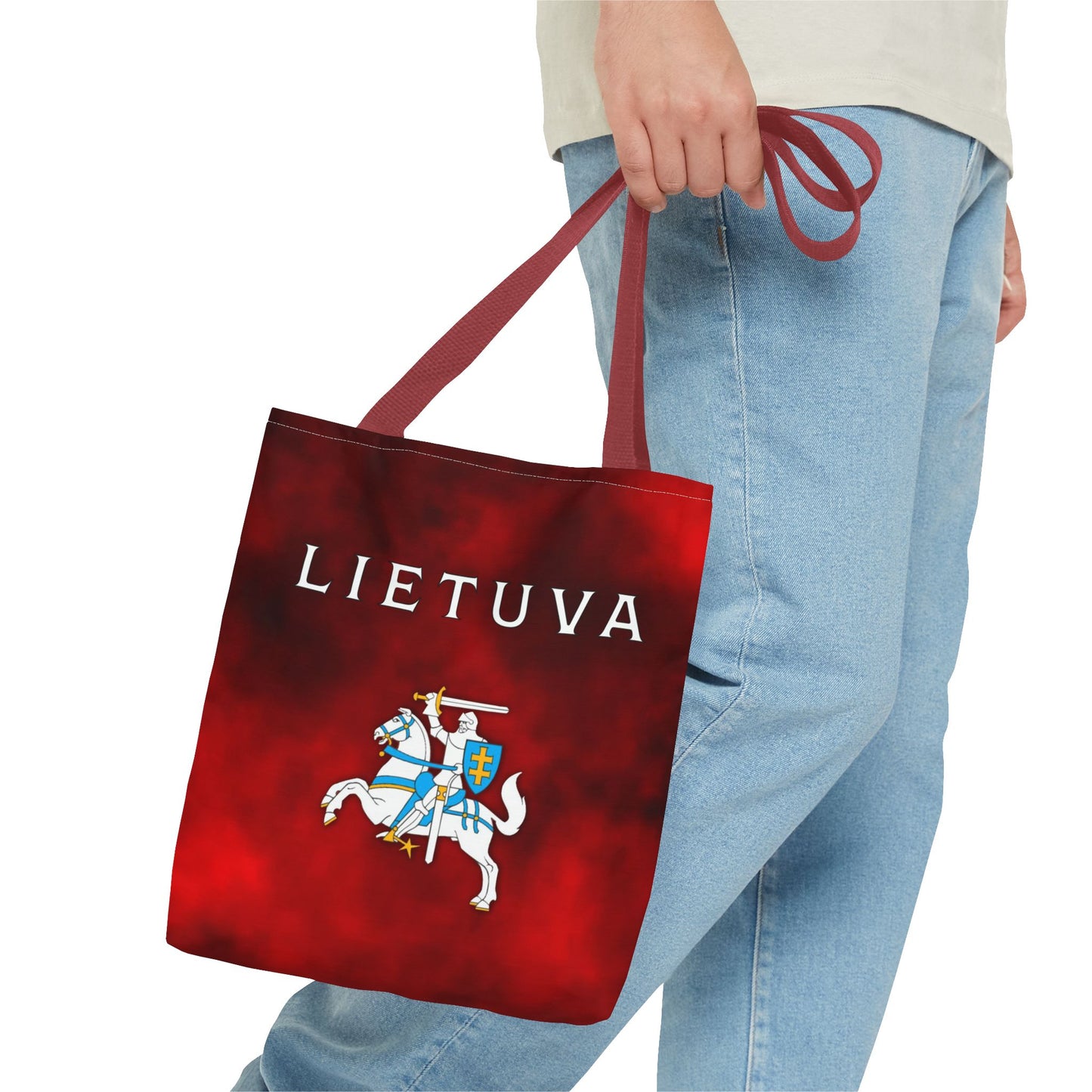 Lithuania Tote Bag - Stylish Red Design for Proud Lithuanians