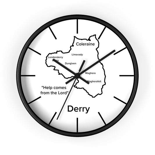 Derry County Wall Clock