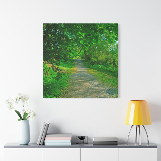 Listowel River Walk Matte Canvas, Stretched, 1.25"