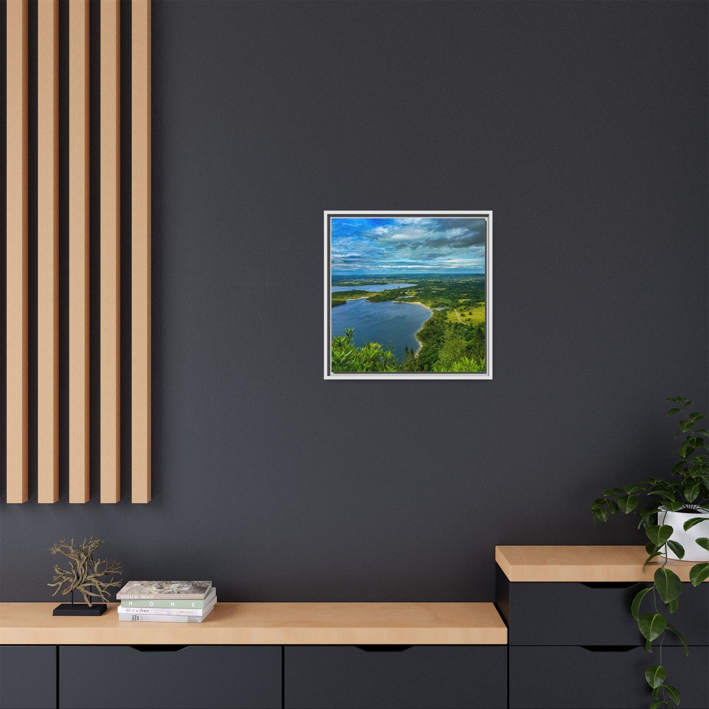 Killarney Trail 2 Matte Canvas, Framed (Multi-color)