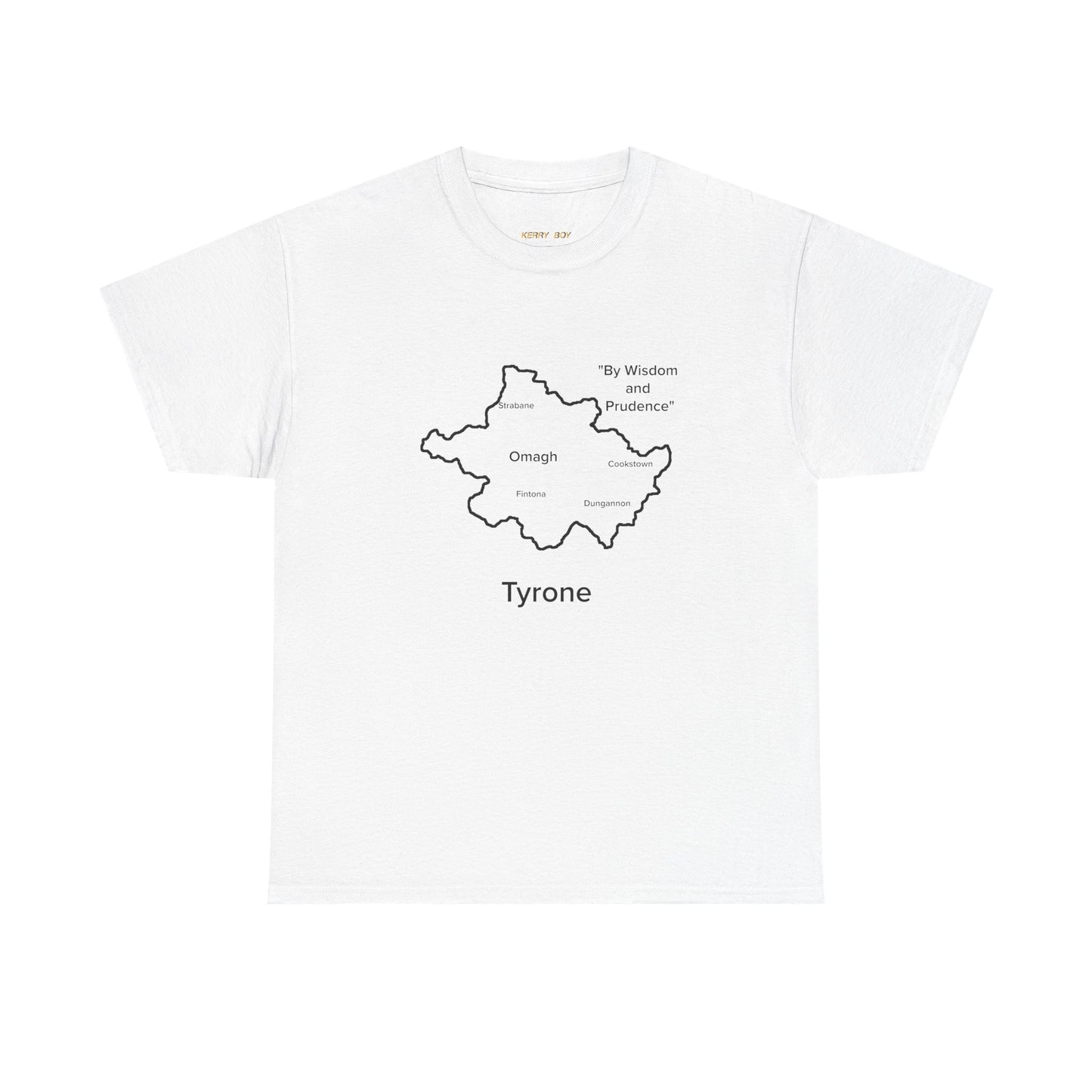Tyrone Unisex Heavy Cotton Tee White Edition
