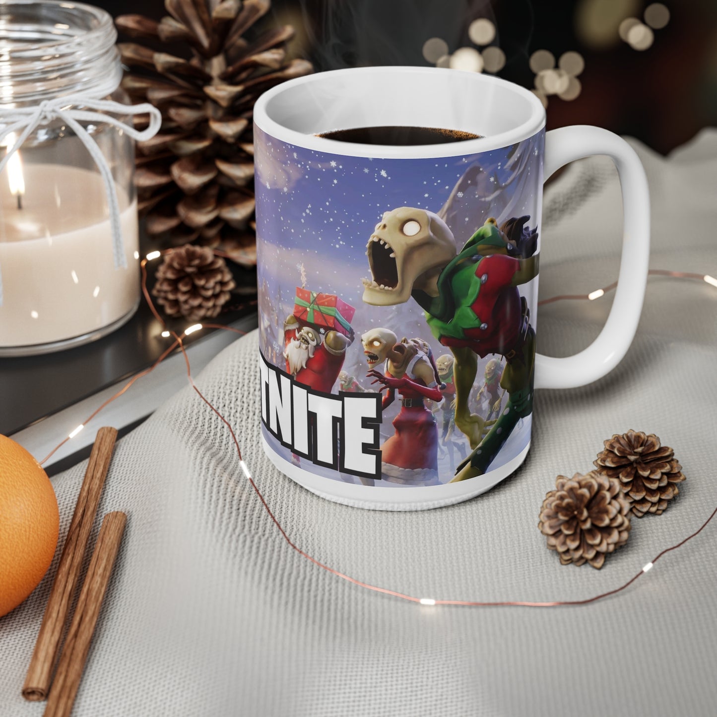Fortnite Holiday Ceramic Coffee Cup - 11oz & 15oz