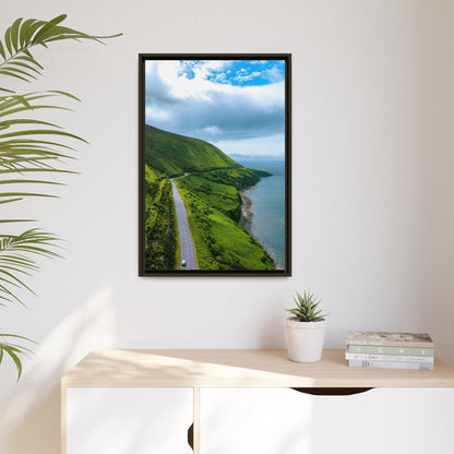 Ring of Kerry Drive Matte Canvas, Framed (Multi-color)