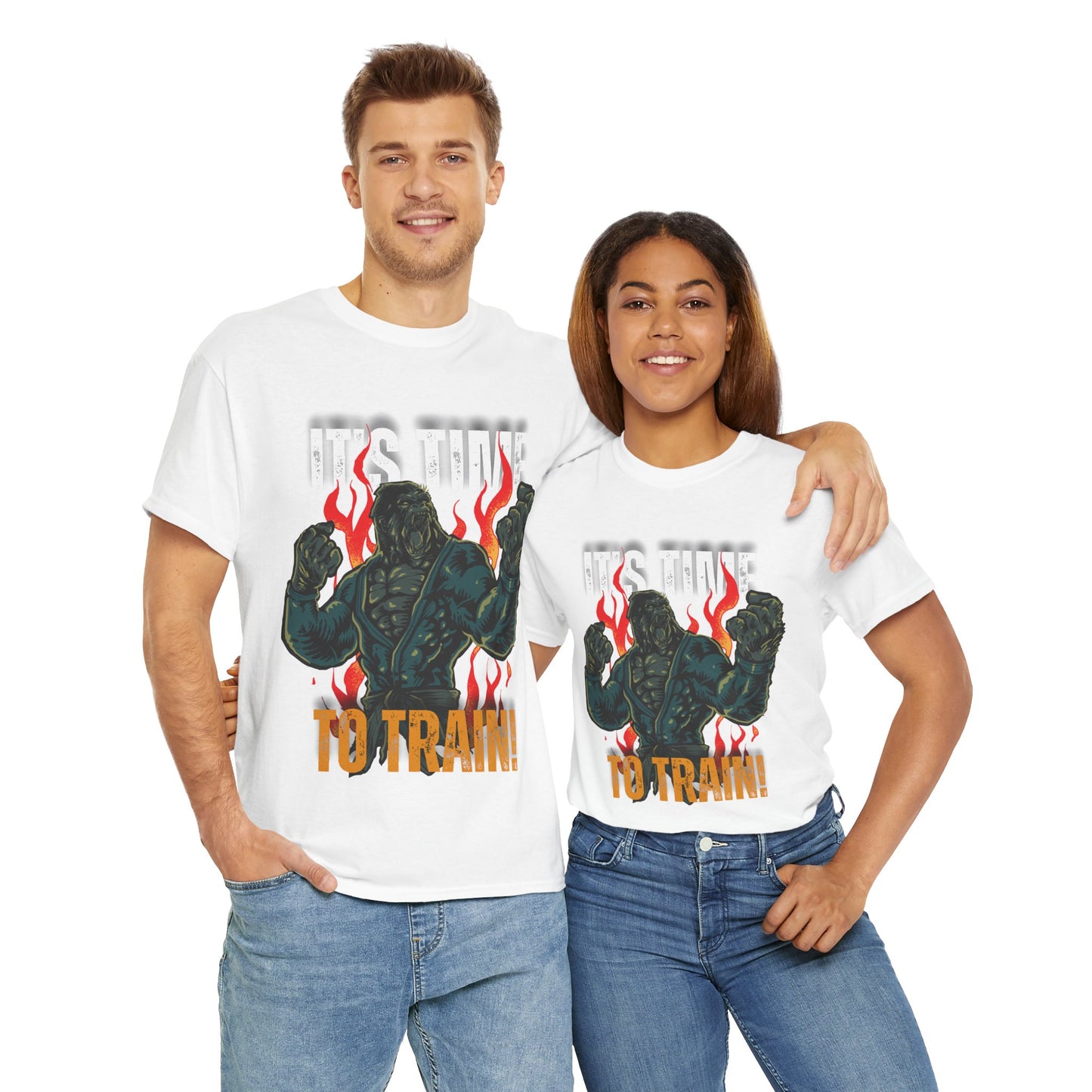 Its Time To Train Unisex Heavy Cotton Tee