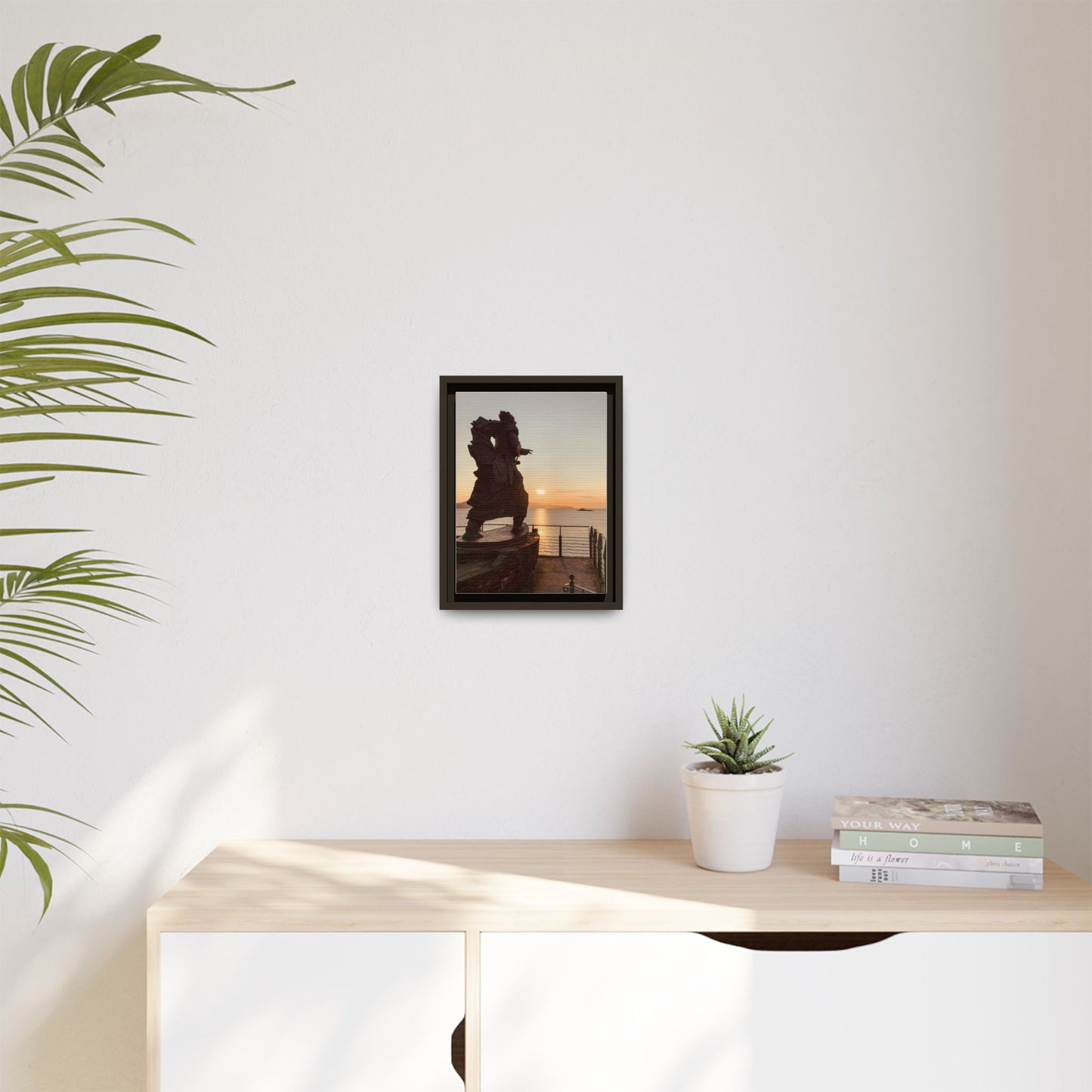 Fenit Matte Canvas, Framed (Multi-color)