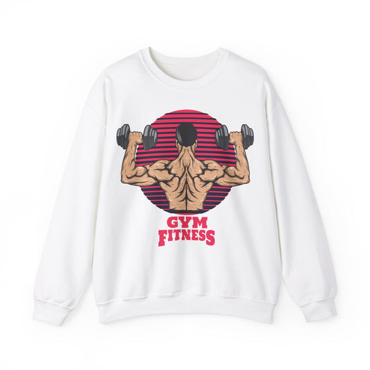 Motivational Gym Fitness Unisex Heavy Blend™ Crewneck Sweatshirt
