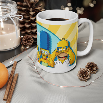 The Ceramic Coffee Cups - Fun Cartoon Mugs for Home & Office