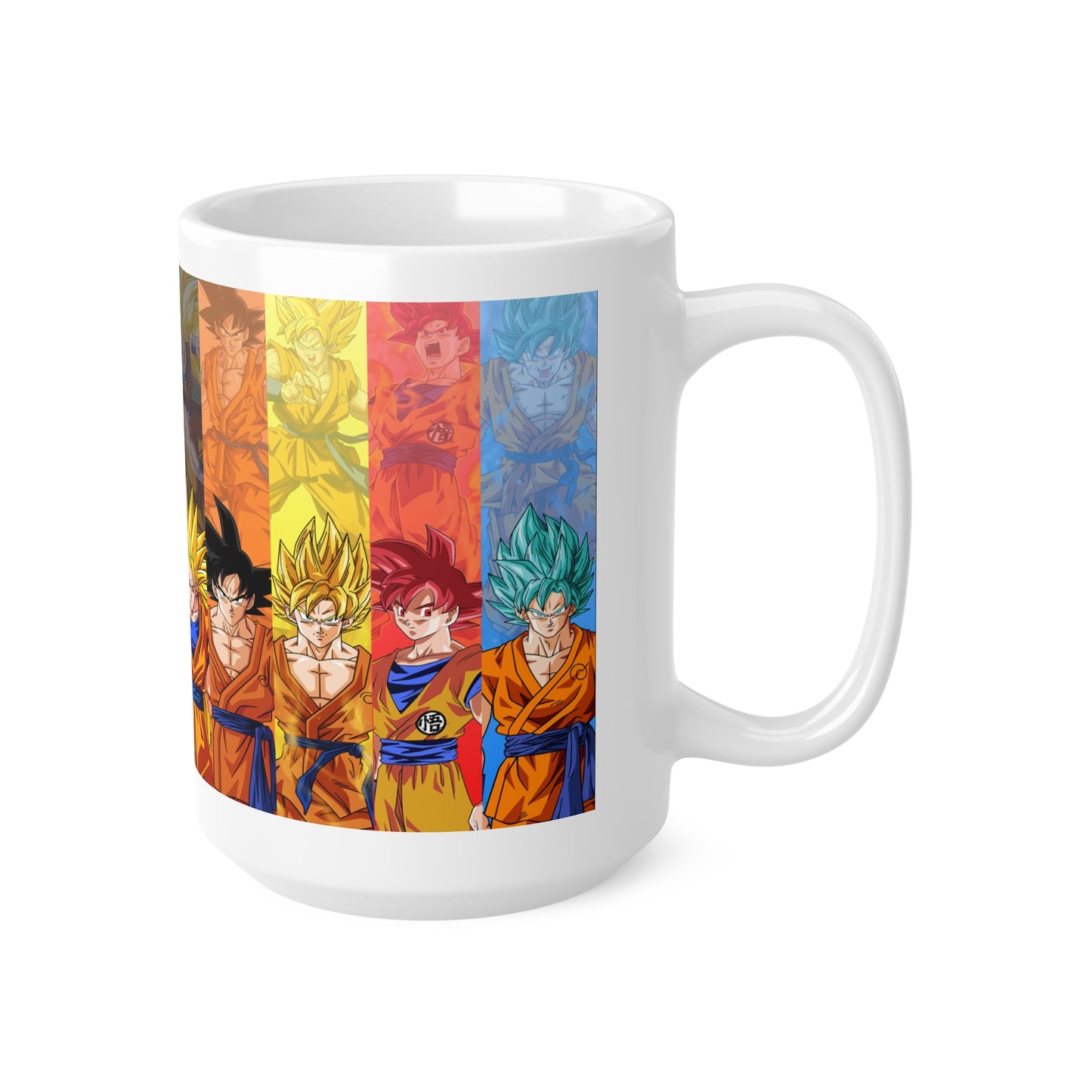 Dragon Ball Z Ceramic Coffee Cups - Perfect Gift for Anime Fans