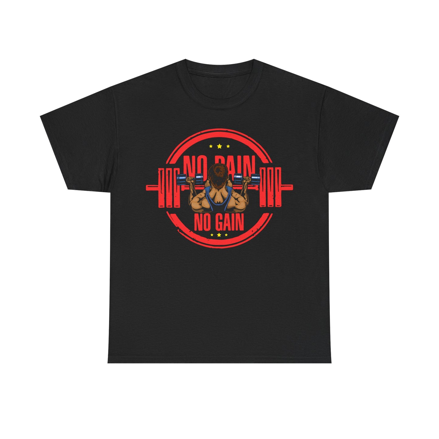 No Pain No Gain Unisex Heavy Cotton Tee