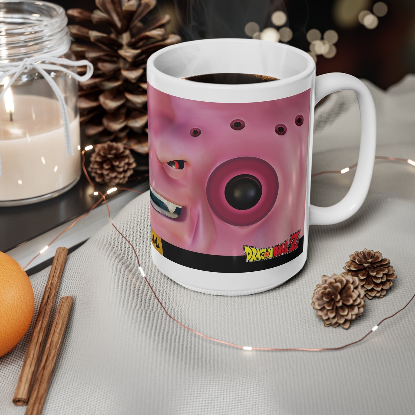 Dragon Ball Z Majin Buu Ceramic Coffee Cup – 11oz & 15oz