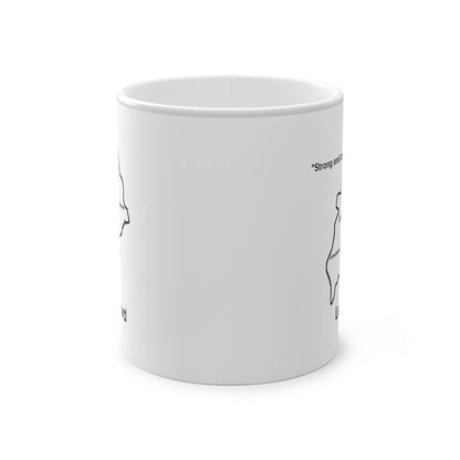 Longford Magic Mug: Color - Changing Coffee Cup with Artistic Map Design