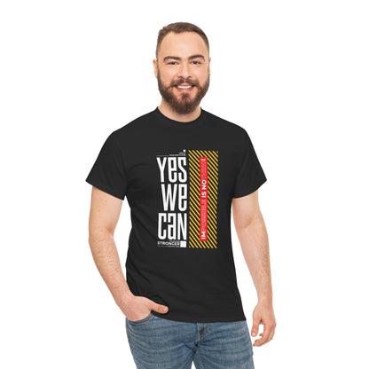 Yes We Can Unisex Heavy Cotton Tee