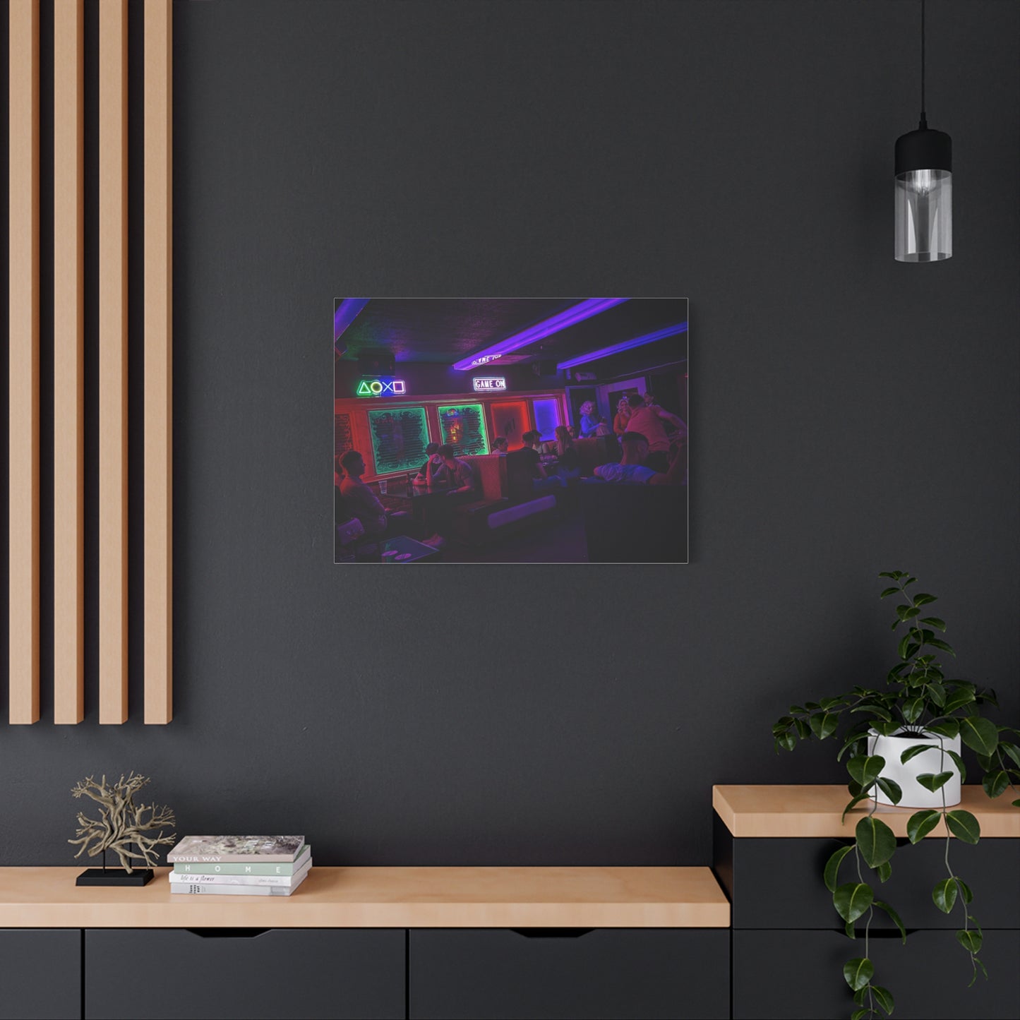 The Mermaids Nite Club Matte Canvas, Stretched, 1.25"