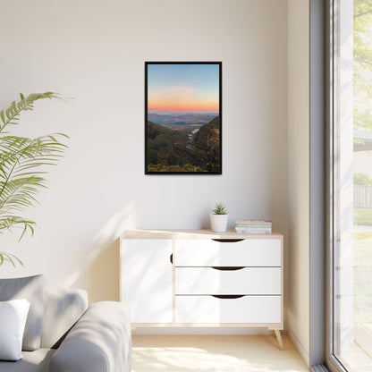 On The Way To Mount Brandon Matte Canvas, Framed (Multi-color)