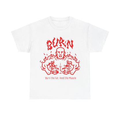 Burn Unisex Heavy Cotton Tee