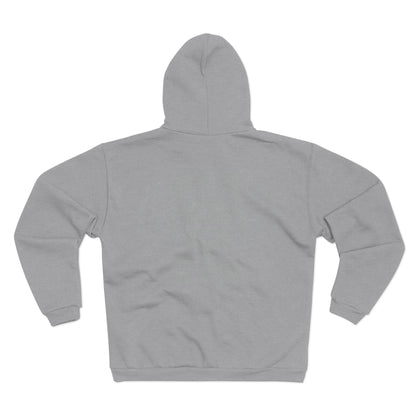 Gym Motivation Unisex Hooded Zip Sweatshirt - 'Meet Me at the Gym'