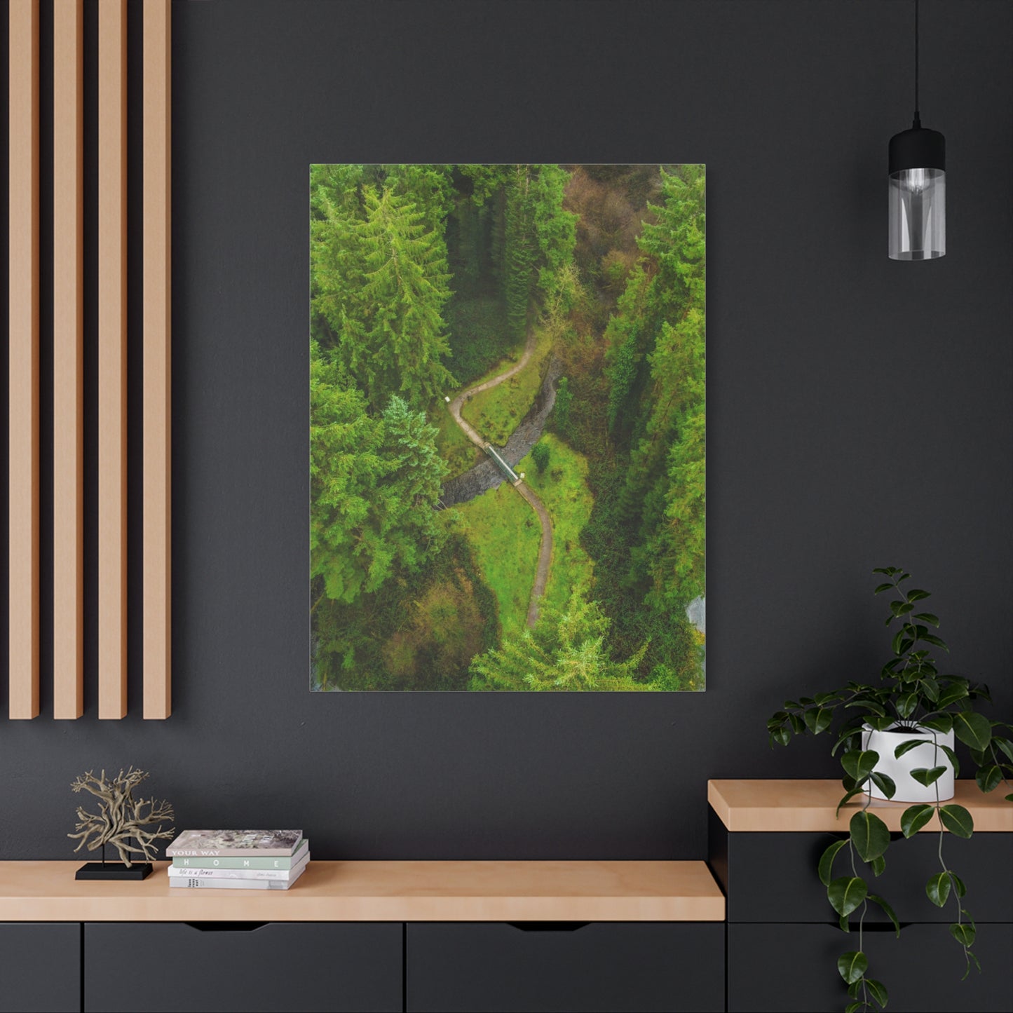 Glanageenty Forest Matte Canvas, Stretched, 1.25"