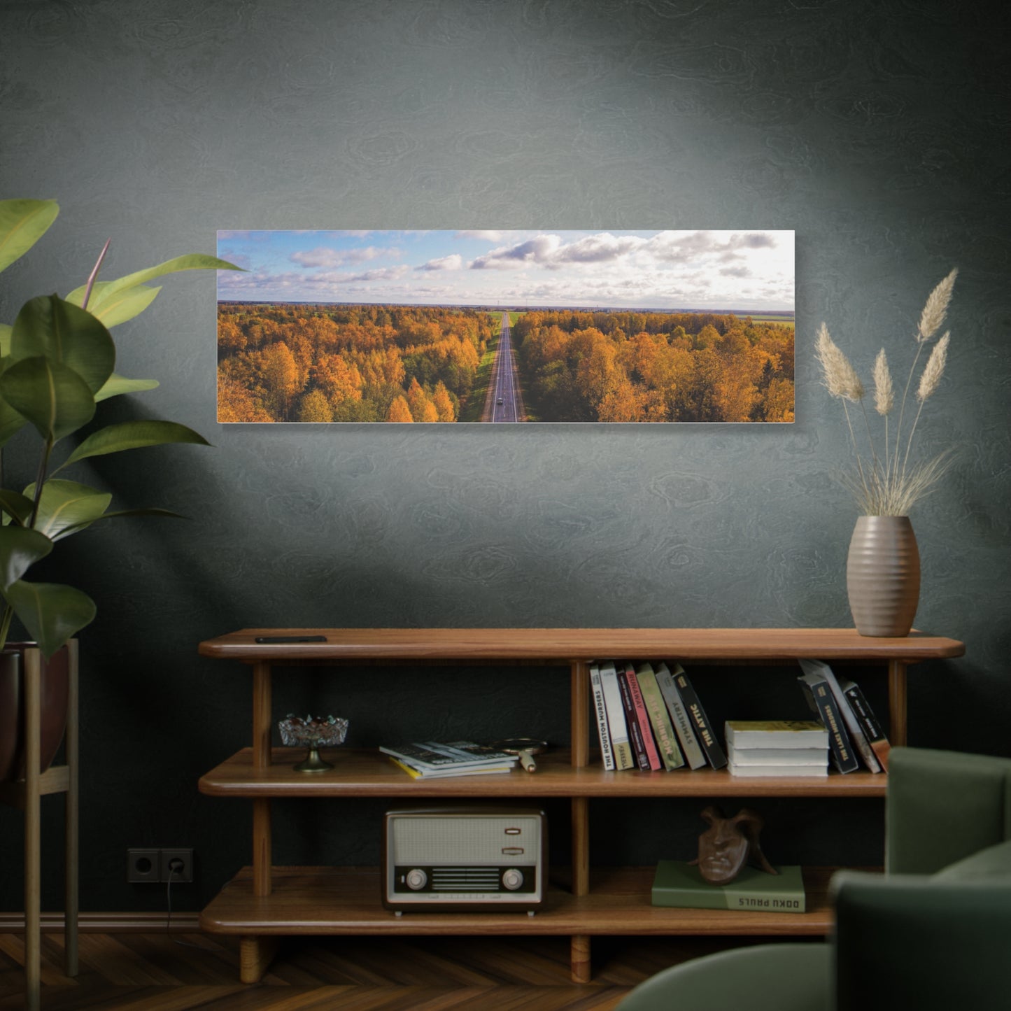 Somewhere in Lithuania Matte Canvas, Stretched, 1.25"