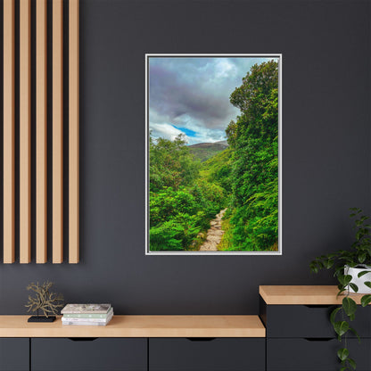 Torc Trail Matte Canvas, Framed (Multi-color)