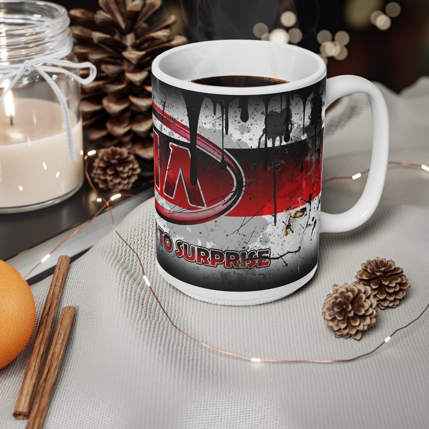 Kia Inspired Ceramic Coffee Cup - 11oz & 15oz - Perfect for Car Enthusiasts