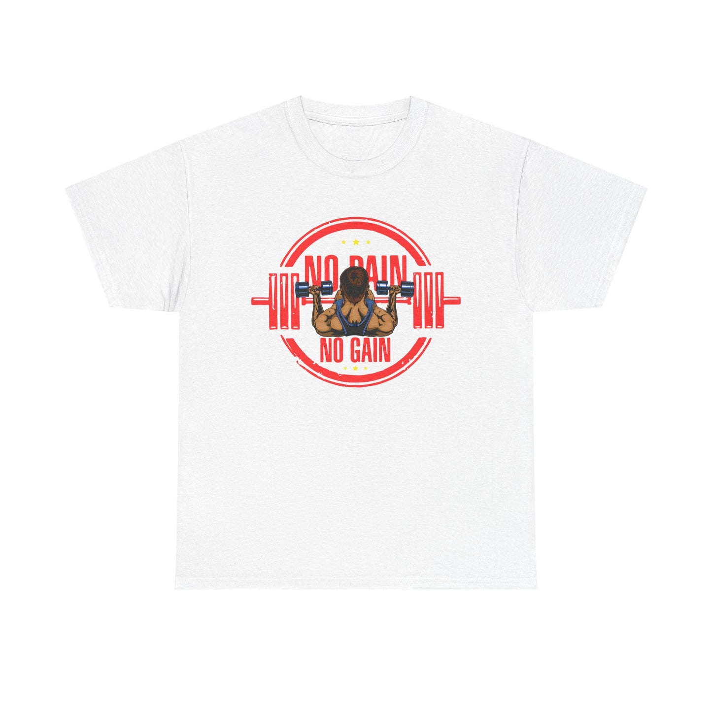 No Pain No Gain Unisex Heavy Cotton Tee