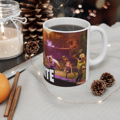 Fortnite Ceramic Coffee Cup - Gamer Mug for Esports Fans, 11oz & 15oz