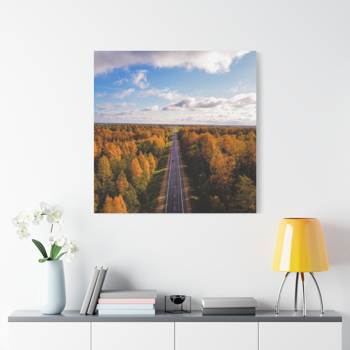 Somewhere in Lithuania Matte Canvas, Stretched, 1.25"