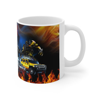 Transformers Ceramic Coffee Cup - 11oz & 15oz | Perfect Gift for Fans!