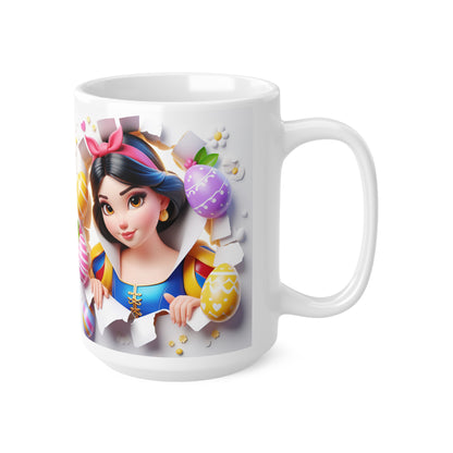 Easter-Themed Ceramic Coffee Mug with Festive Design