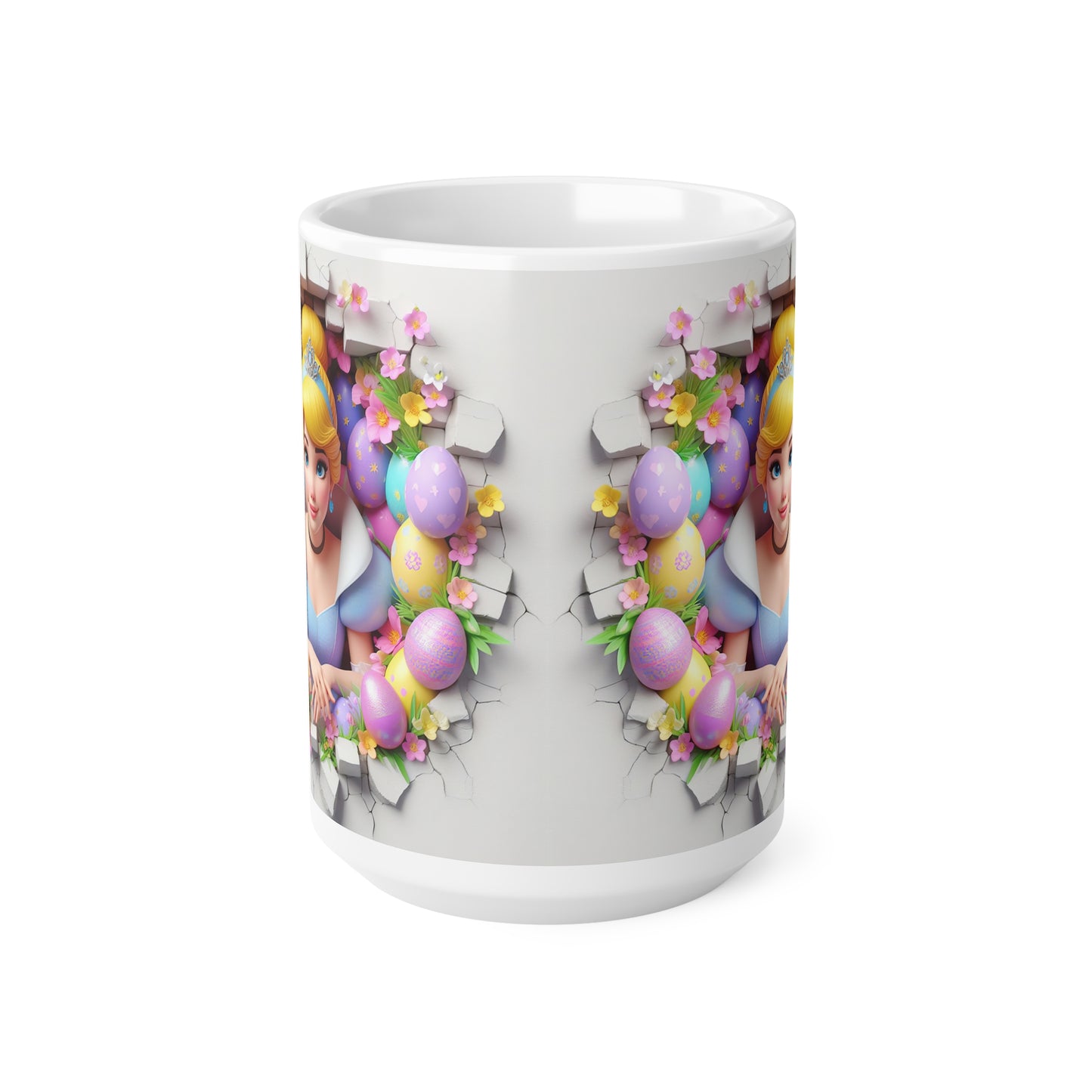 Cinderella Easter Ceramic Coffee Cups - 11oz & 15oz. Perfect for Spring Celebrations!