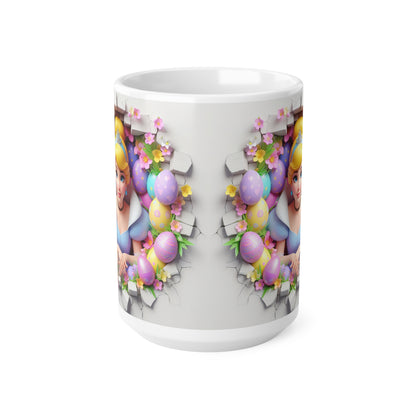 Cinderella Easter Ceramic Coffee Cups - 11oz & 15oz. Perfect for Spring Celebrations!