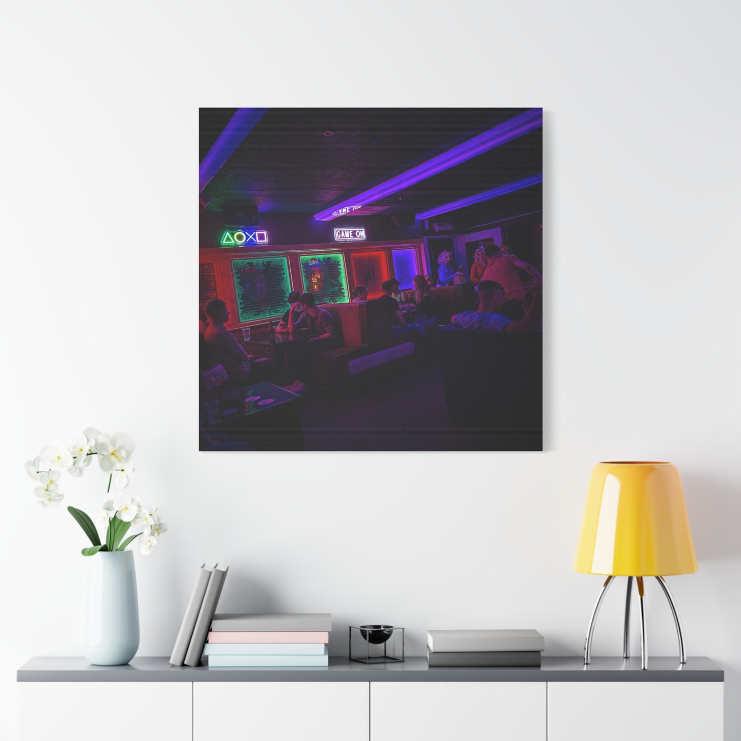 The Mermaids Nite Club Matte Canvas, Stretched, 1.25"