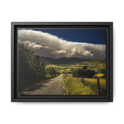 Somewhere In Kerry Matte Canvas, Framed (Multi-color)