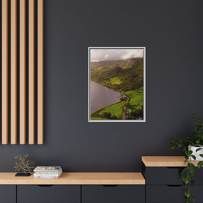 South in Aghadh an Aird or The Devil's Cheney Matte Canvas, Framed (Multi-color)