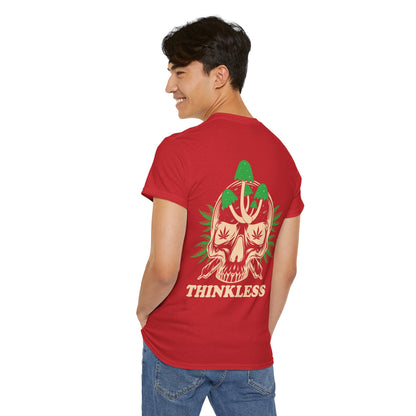 Mushroom Skull 'THINKLESS' T-Shirt