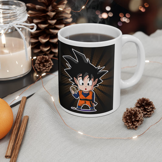 Dragon Ball Super Ceramic Coffee Mug - 11oz & 15oz - Perfect for Fans!