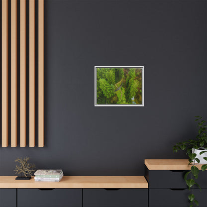 Glanageenty Forest Matte Canvas, Framed (Multi-color)