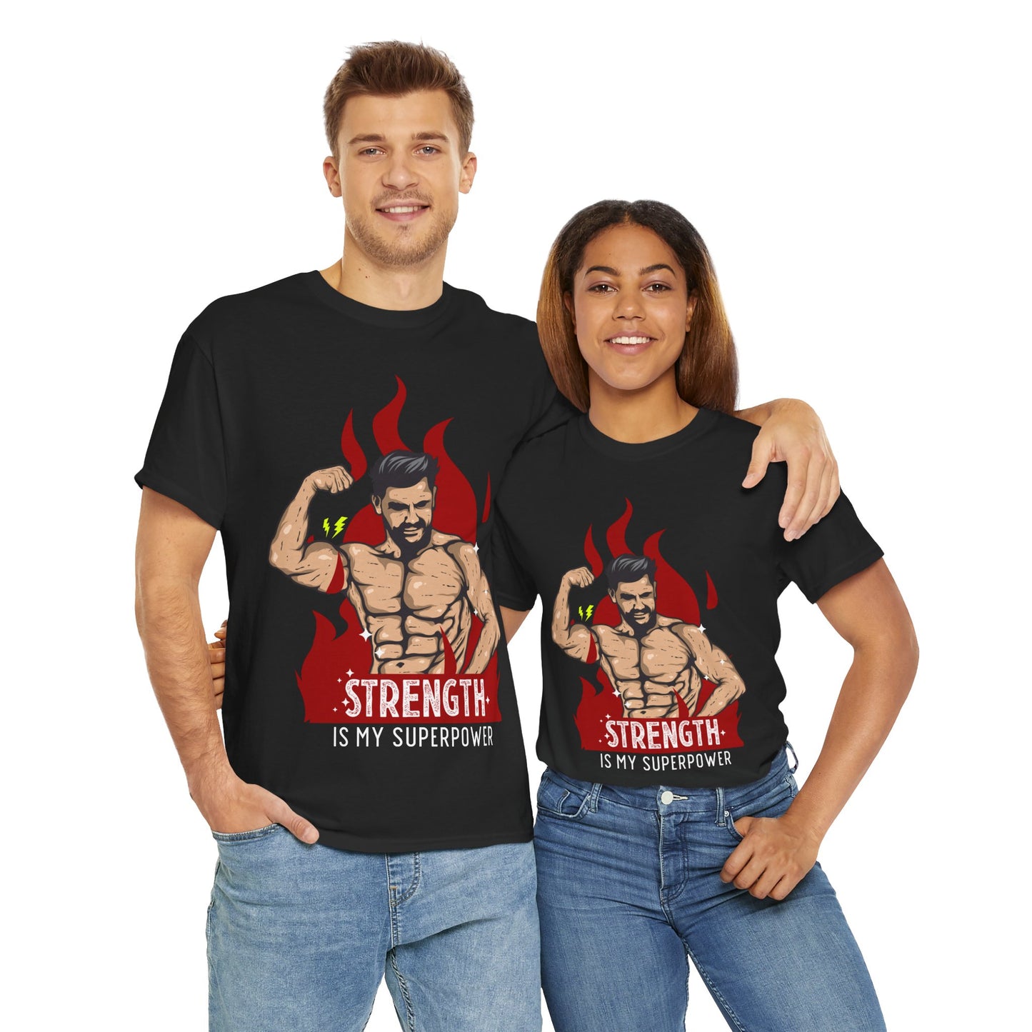 Strength Unisex Heavy Cotton Tee