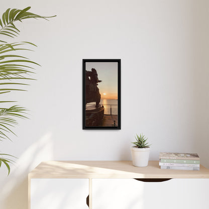 Fenit Matte Canvas, Framed (Multi-color)